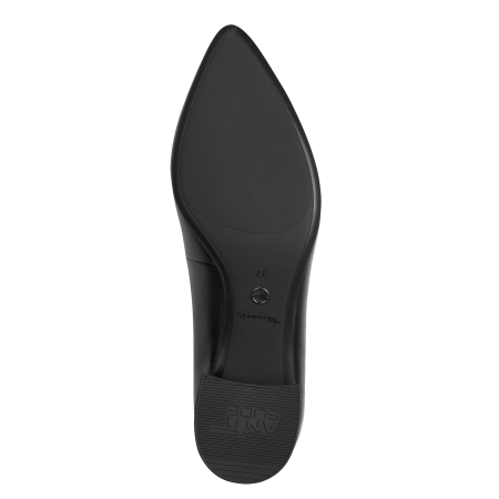 Туфли  Tamaris  черный  кожа Z-400386 фото в интернет-магазине | Omadey.ru