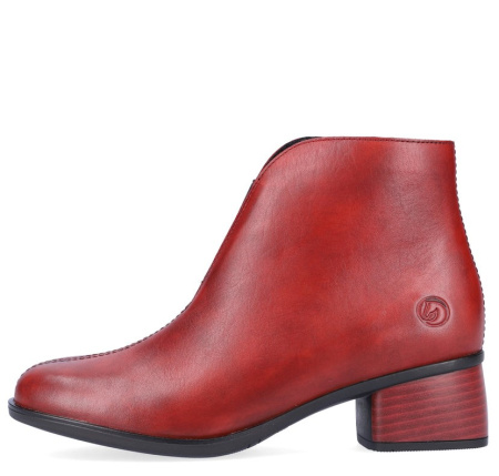 Ботинки  Remonte  бордовый  кожа Z-200132 фото в интернет-магазине | Omadey.ru