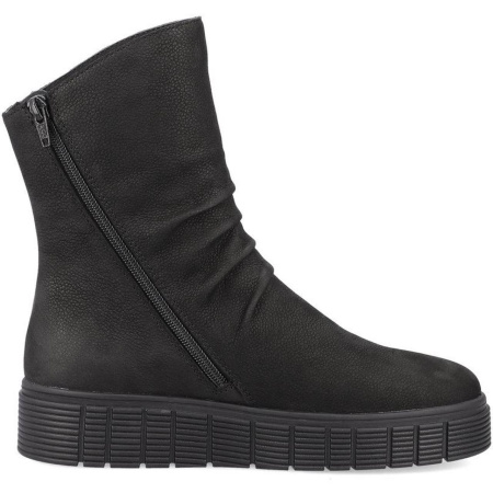 Ботинки  Rieker  черный  кожа Z-300150 фото в интернет-магазине | Omadey.ru