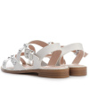 Сандалии  Betsy  белый  кожа искусств. F-70822 фото в интернет-магазине | Omadey.ru