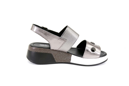 Босоножки  Baden  бронзовый  кожа F-80543 фото в интернет-магазине | Omadey.ru