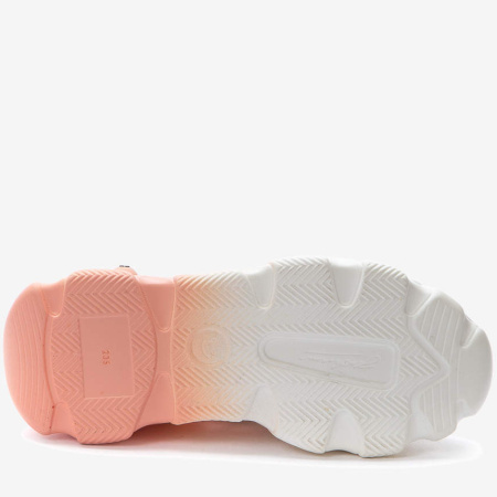 Кроссовки  Crosby  коралловый  сетка/кожа искусств. F-90702 фото в интернет-магазине | Omadey.ru