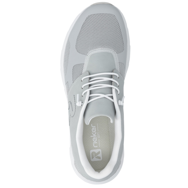 Фото Кроссовки  Rieker Спорт  серый  кожа искусств./текстиль f-401099 мужские