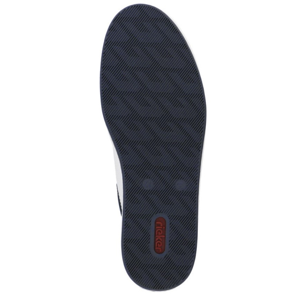 Фото Кеды  Rieker  белый  кожа/кожа искусств. F-400062