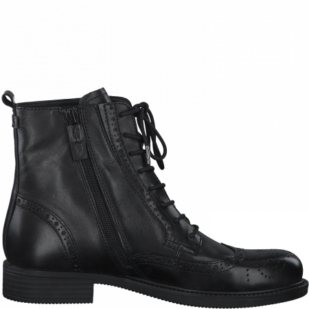 Ботинки  Tamaris  черный  кожа Z-100724 фото в интернет-магазине | Omadey.ru Ботинки  Tamaris  черный  кожа Z-100724 фото в интернет-магазине | Omadey.ru