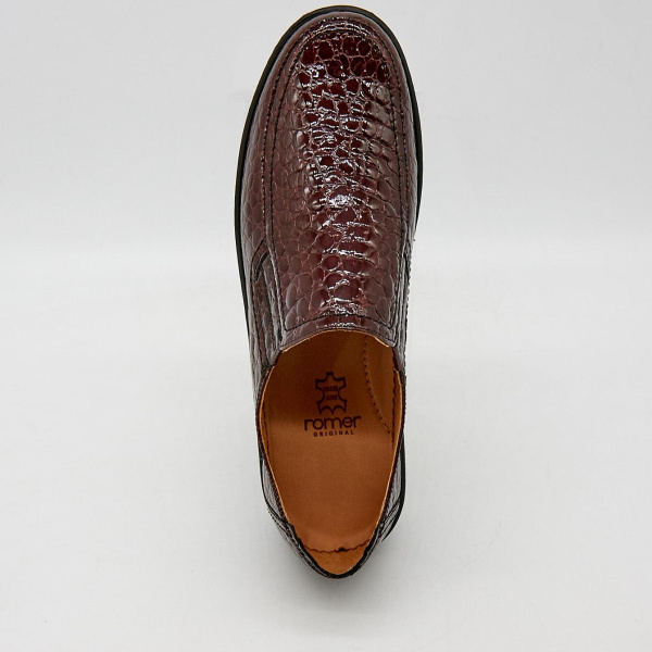 Фото Туфли  Romer  бордовый  кожа лаковая F-90682