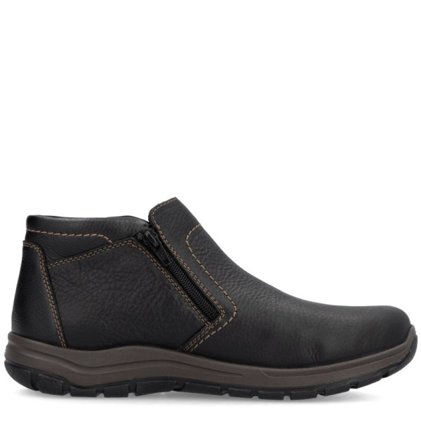 Фото Ботинки  Rieker  черный  кожа/кожа искусств.  Z-401052