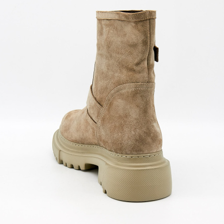 Ботинки  Dakkem  бежевый  замша Z-100394 фото в интернет-магазине | Omadey.ru
