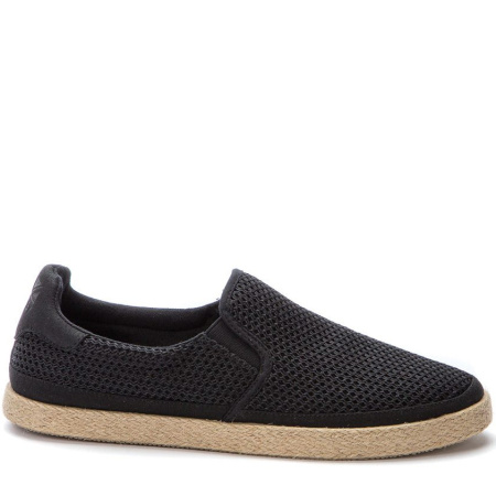 Слипоны  Crosby  черный  сетка/нубук искусств. F-90833 фото в интернет-магазине | Omadey.ru