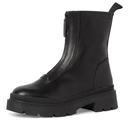 Ботинки  Tamaris  черный  кожа искусств. Z-200303 фото в интернет-магазине | Omadey.ru