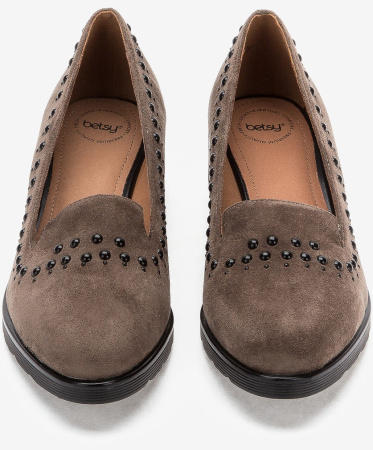 Туфли  Betsy  бежевый  кожа искусств. Z-8245 фото в интернет-магазине | Omadey.ru