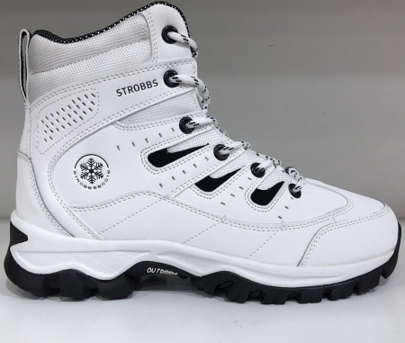 Кроссовки  Strobbs  белый  кожа/кожа искусств. Z-90517 фото в интернет-магазине | Omadey.ru