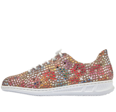 Туфли  Rieker  мультицвет  кожа F-81035 фото в интернет-магазине | Omadey.ru