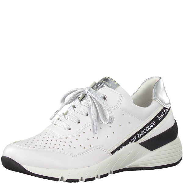 Фото Кроссовки  Marco Tozzi  белый  иск. материал F-80335