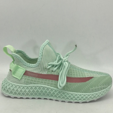 Кроссовки  Baden  зеленый  текстиль F-90240 фото в интернет-магазине | Omadey.ru