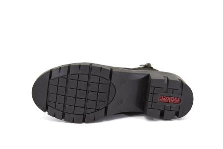 Ботинки  Rieker  черный  замша Z-8200 фото в интернет-магазине | Omadey.ru