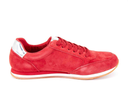 Кроссовки  S.Oliver  красный  замша F-80295 фото в интернет-магазине | Omadey.ru
