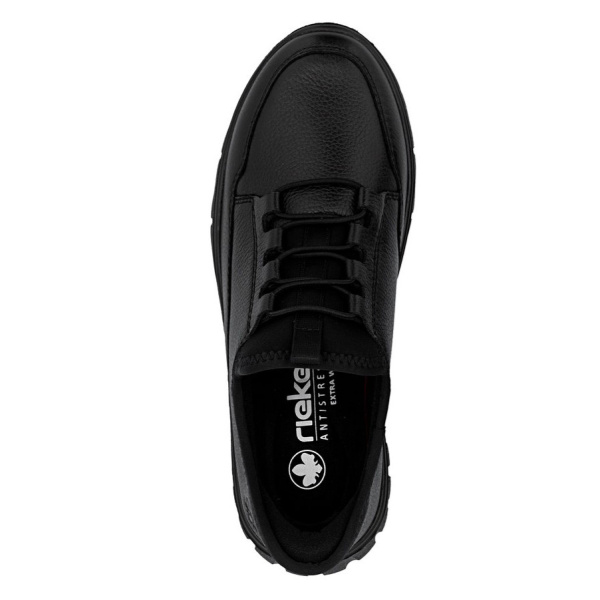 Фото Ботинки  Rieker  черный  кожа искусств./текстиль Z-400871 Фото Ботинки  Rieker  черный  кожа искусств./текстиль Z-400871