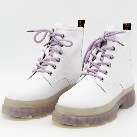 Ботинки  Bonavi  белый  кожа Z-100427 фото в интернет-магазине | Omadey.ru Ботинки  Bonavi  белый  кожа Z-100427 фото в интернет-магазине | Omadey.ru