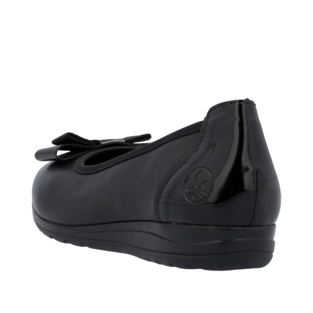 Туфли  Rieker черный кожа/кожа искусств. F-400264 фото в интернет-магазине | Omadey.ru