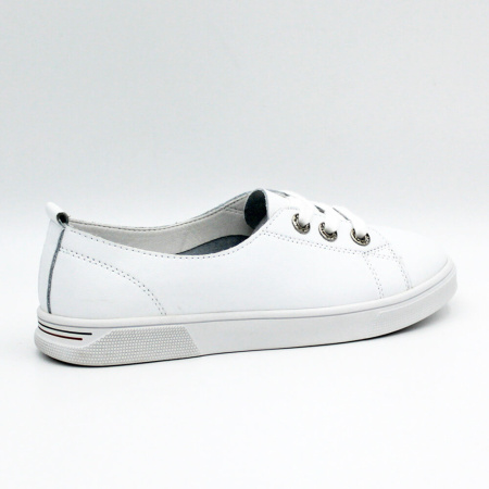 Кеды  женские Baden  белый  композиц.кожа F-90566 фото в интернет-магазине | Omadey.ru