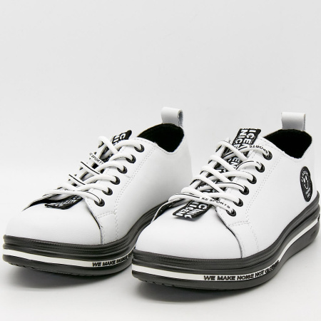 Кеды  женские Baden  белый  кожа Z-100253 фото в интернет-магазине | Omadey.ru