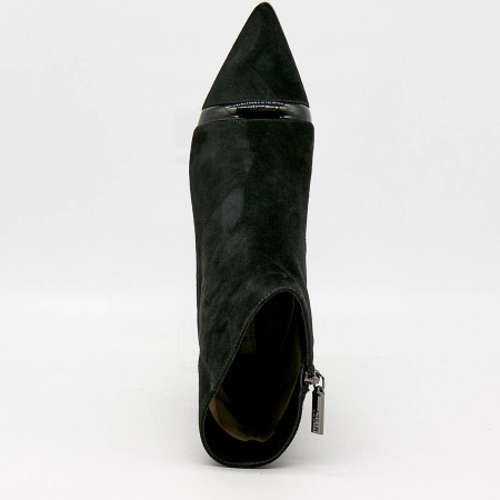 Ботильоны  MYSET  черный  кожа Z-100815 фото в интернет-магазине | Omadey.ru