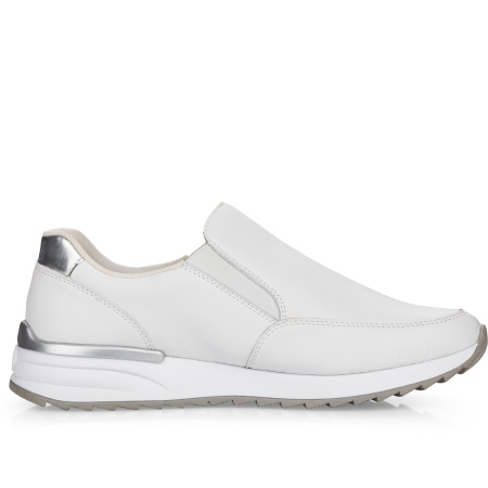 Кроссовки  женские Rieker  белый  кожа/кожа искусств. F-100103 фото в интернет-магазине | Omadey.ru