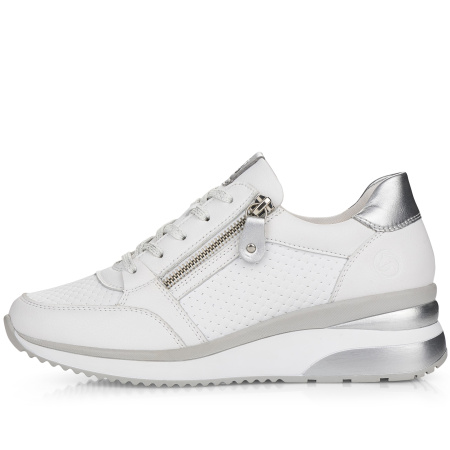 Кроссовки  Remonte  белый  кожа/кожа искусств. F-100125 фото в интернет-магазине | Omadey.ru