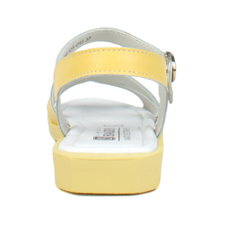 Сандалии  Baden  желтый  композиц.кожа F-90906 фото в интернет-магазине | Omadey.ru