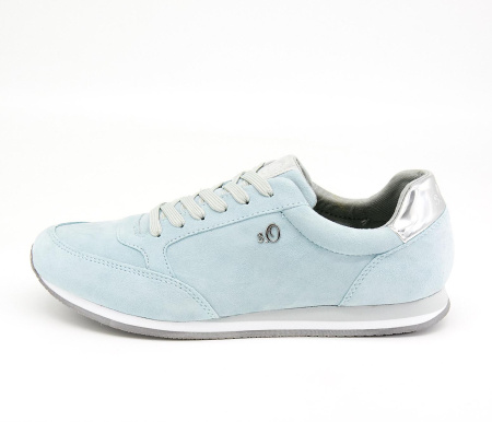 Кроссовки  S.Oliver  голубой  замша F-80428 фото в интернет-магазине | Omadey.ru