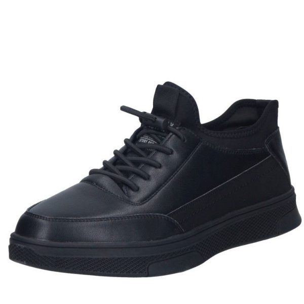 Фото Полуботинки  Baden  черный  кожа Z-100749