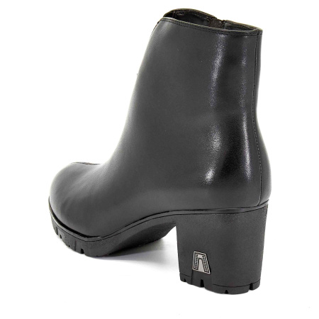 Ботильоны  Baden  черный  кожа Z-8708 фото в интернет-магазине | Omadey.ru