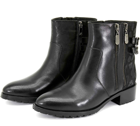 Ботильоны  Balex  черный  кожа Z-8737 фото в интернет-магазине | Omadey.ru