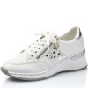 Кроссовки  женские Rieker  белый  кожа искусств. F-90461 фото в интернет-магазине | Omadey.ru