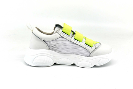 Кроссовки  Baden  зеленый  композиц.кожа F-80544 фото в интернет-магазине | Omadey.ru