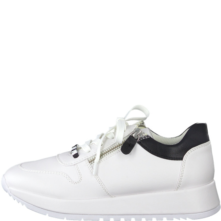 Кроссовки  Jana  белый  иск. материал F-80790 фото в интернет-магазине | Omadey.ru