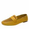 Туфли  Rovigo  желтый  кожа F-90960 фото в интернет-магазине | Omadey.ru