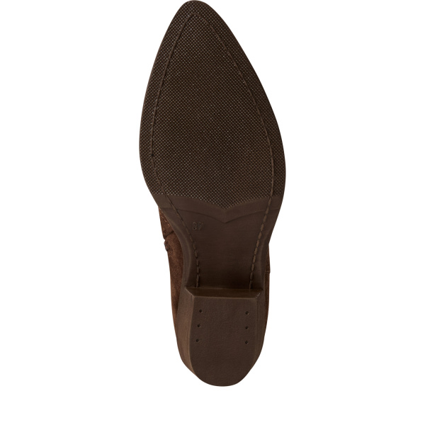 Фото Ботинки Tamaris  коричневый  кожа  Z-400936