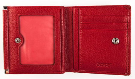 Кошелек  Coscet  красный  кожа искусств. c11980 фото в интернет-магазине | Omadey.ru