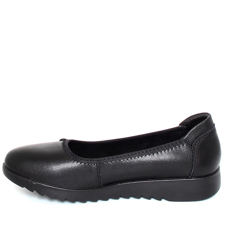 Туфли  Baden  черный  кожа Z-400326 фото в интернет-магазине | Omadey.ru