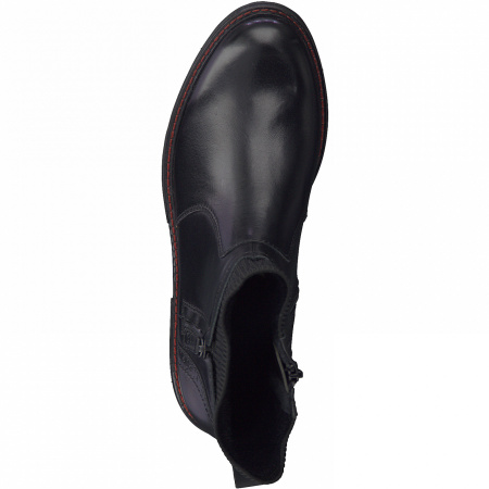 Ботинки  Jana  черный  кожа Z-100535 фото в интернет-магазине | Omadey.ru