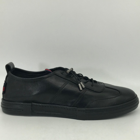 Туфли  Dakkem  черный  кожа F-90493 фото в интернет-магазине | Omadey.ru