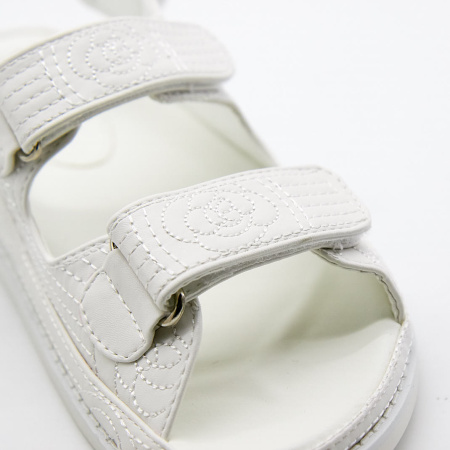 Сандалии  Glam Forever  белый  полиуретан F-91146 фото в интернет-магазине | Omadey.ru