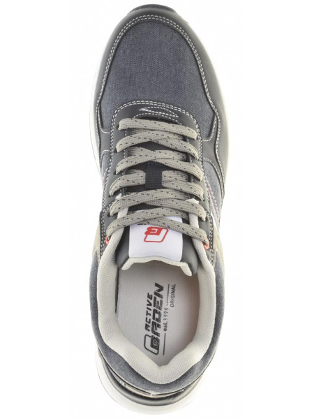 Фото Кроссовки  Baden  синий  текстиль F-100517 мужские