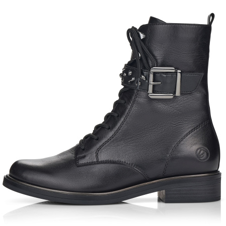 Ботинки  Remonte  черный  кожа/кожа искусств. Z-100205 фото в интернет-магазине | Omadey.ru