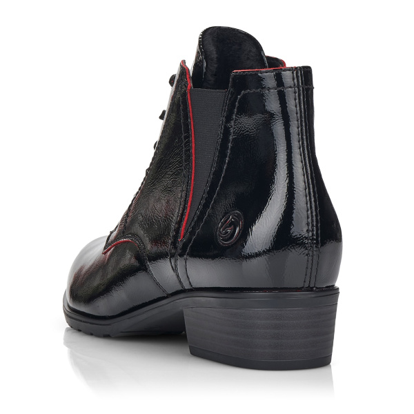 Фото Ботинки  Remonte  черный  кожа/кожа искусств. Z-100202