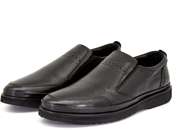 Фото Полуботинки  Bota  черный  кожа Z-8408