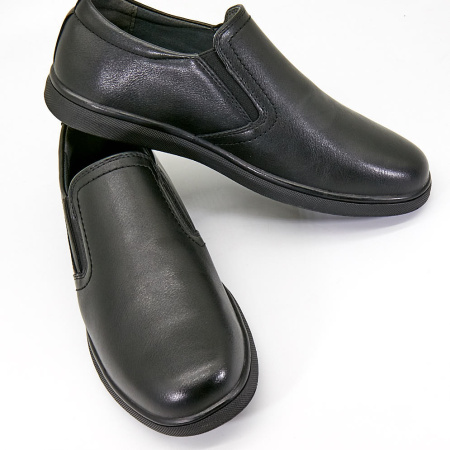 Туфли  Tesoro  черный  кожа искусств. Z-100018 фото в интернет-магазине | Omadey.ru