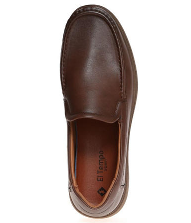 Туфли  El Tempo коричневый кожа F-400273 фото в интернет-магазине | Omadey.ru